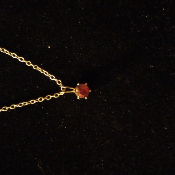 Jewelry - Birthstone pendant on a 16" chain